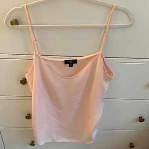 Jcrew pale pink spaghetti strap tank size 10